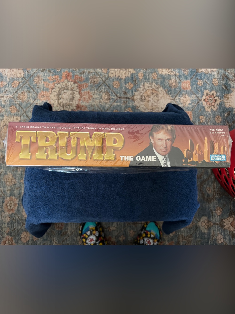 Hasbro Trump The Game Board Game - Red, Gold, Black, White - Picture 2 of 6